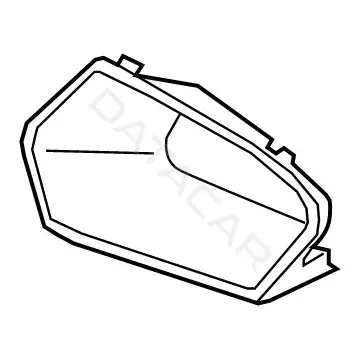 Накладка бампера BMW 51117471517