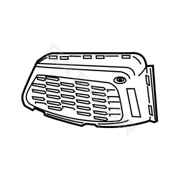 Решетка бампера / заглушка BMW 51118074002