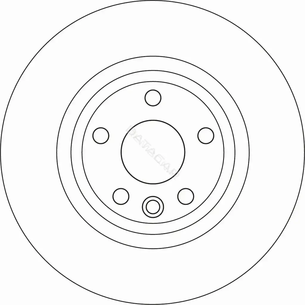 Тормозные диски TRW DF6947