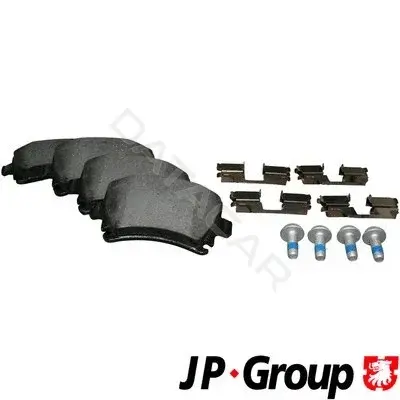 Тормозные колодки JP GROUP 1163705410