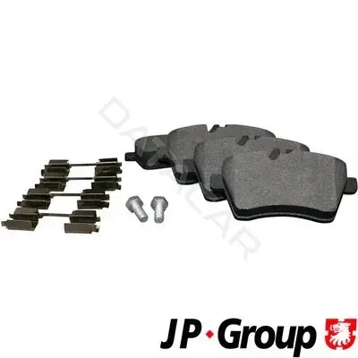 Тормозные колодки JP GROUP 1363601510
