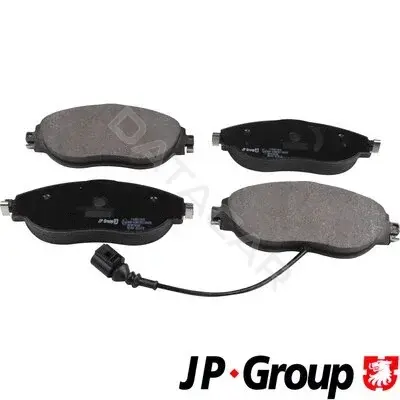 Тормозные колодки JP GROUP 1163613310