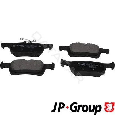 Тормозные колодки JP GROUP 4163701510