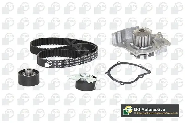 Комплект ГРМ с помпой BGA TB1404CPK