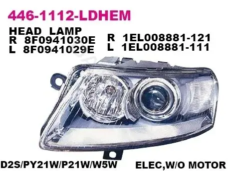 Фары DEPO 446-1112R-LDHEM