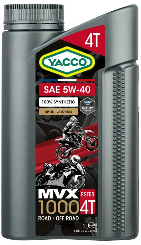 Масла для мотоциклов YACCO YACCO5W40MVX10004T/1