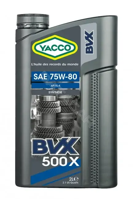 Масло трансмиссионное YACCO YACCO75W80BVXR500/2