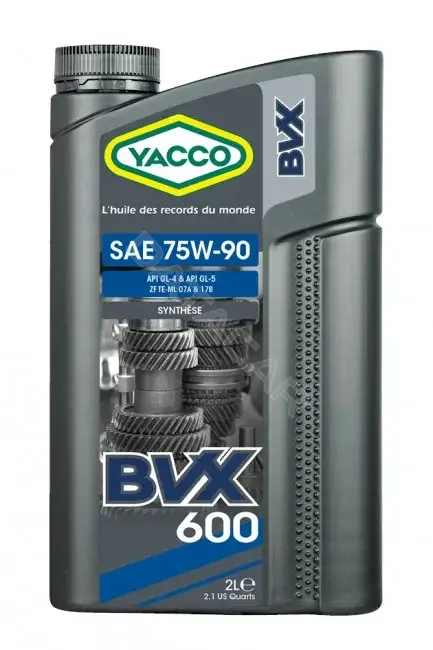 Масло трансмиссионное YACCO YACCO75W90BVX600/2