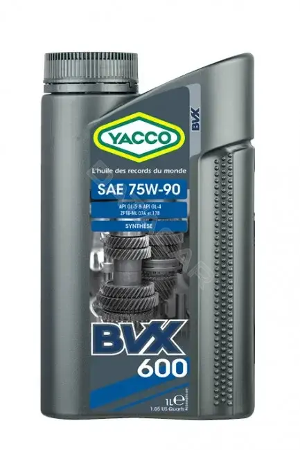 Масло трансмиссионное YACCO YACCO75W90BVX600/1