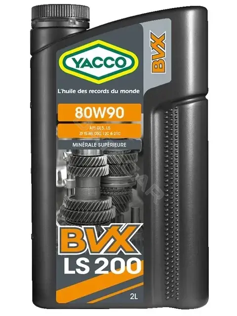 Масло трансмиссионное YACCO YACCO80W90BVXLS200/2