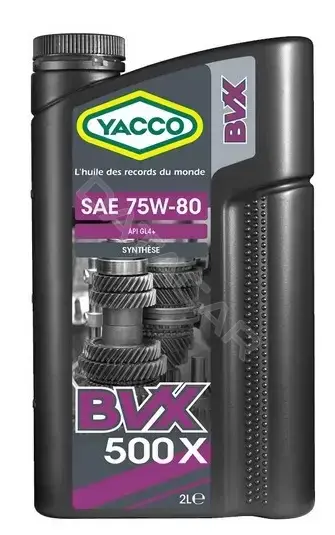 Масло трансмиссионное YACCO YACCO75W80BVX500X/2
