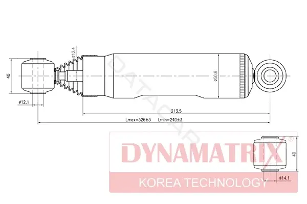 Амортизаторы DYNAMATRIX DSA341166