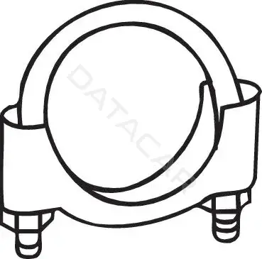 Хомут глушителя BOSAL 250-258
