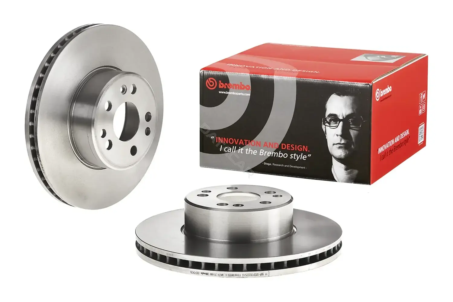 Тормозные диски BREMBO 09.5704.20