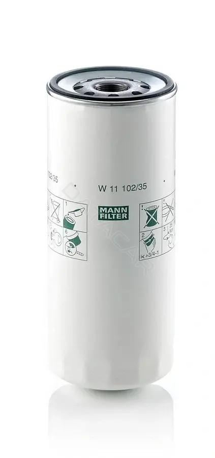 Масляный фильтр MANN W11102/35