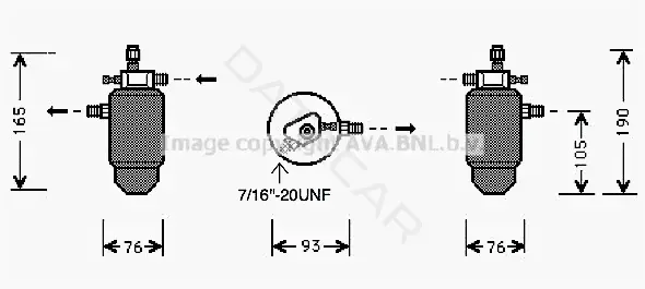 Осушитель кондиционера AVA PED197