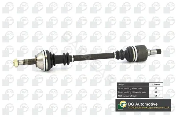 Приводной вал / Полуось BGA DS6710LA