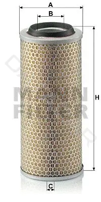 Воздушный фильтр MANN C15165/3