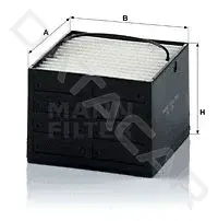 Топливный фильтр MANN PU89