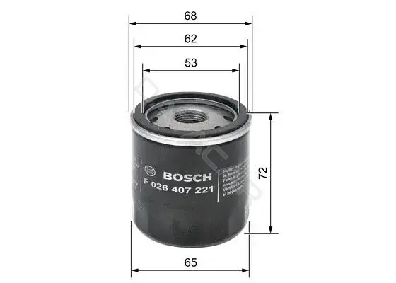 Масляный фильтр BOSCH F026407221