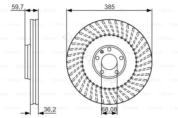 Тормозные диски BOSCH 0986479A31
