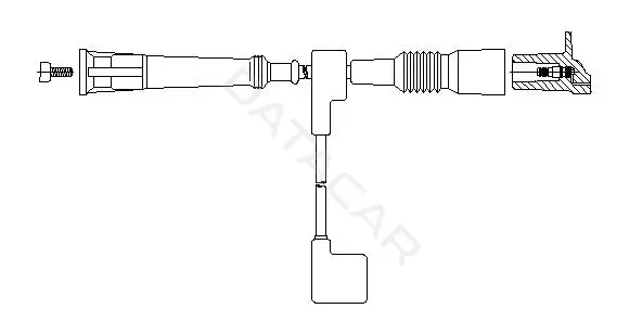 Высоковольтные провода BREMI 3A00/125