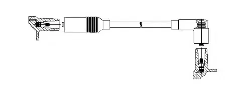 Высоковольтные провода BREMI 115/60