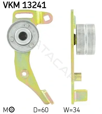 Натяжной ролик ГРМ SKF VKM13241
