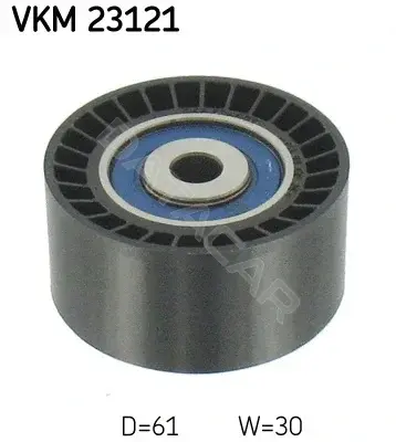 Ролик обводной ремня грм SKF VKM23121