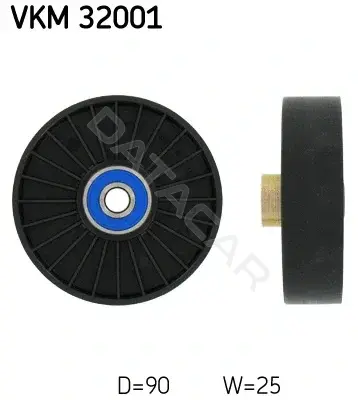 Ролик ремня генератора SKF VKM32001