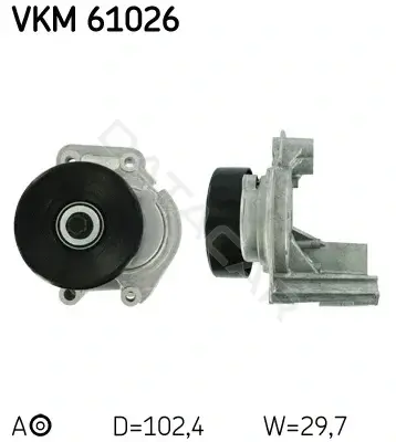 Натяжитель ремня генератора SKF VKM61026