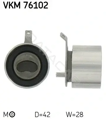 Натяжной ролик ГРМ SKF VKM76102