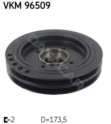 Шкив коленвала SKF VKM96509
