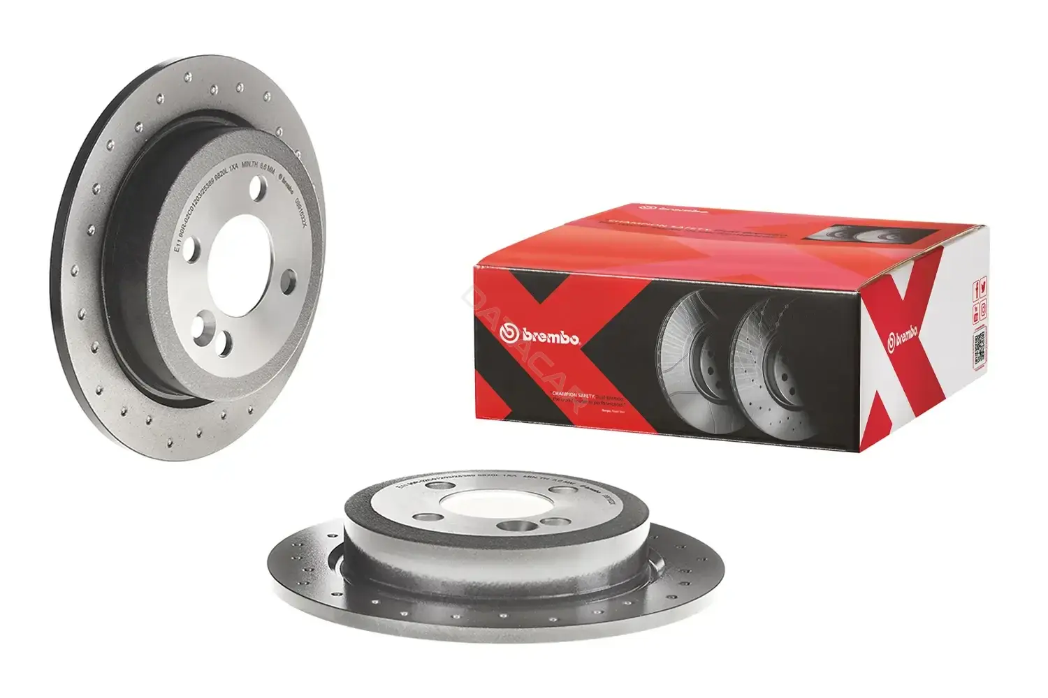 Тормозные диски BREMBO 08.9163.2X