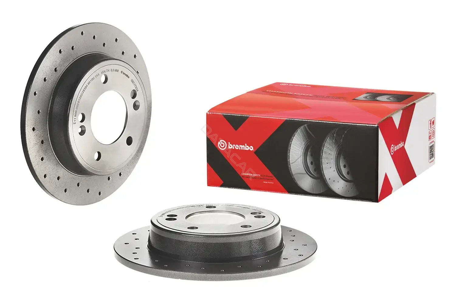 Тормозные диски BREMBO 08.C172.2X