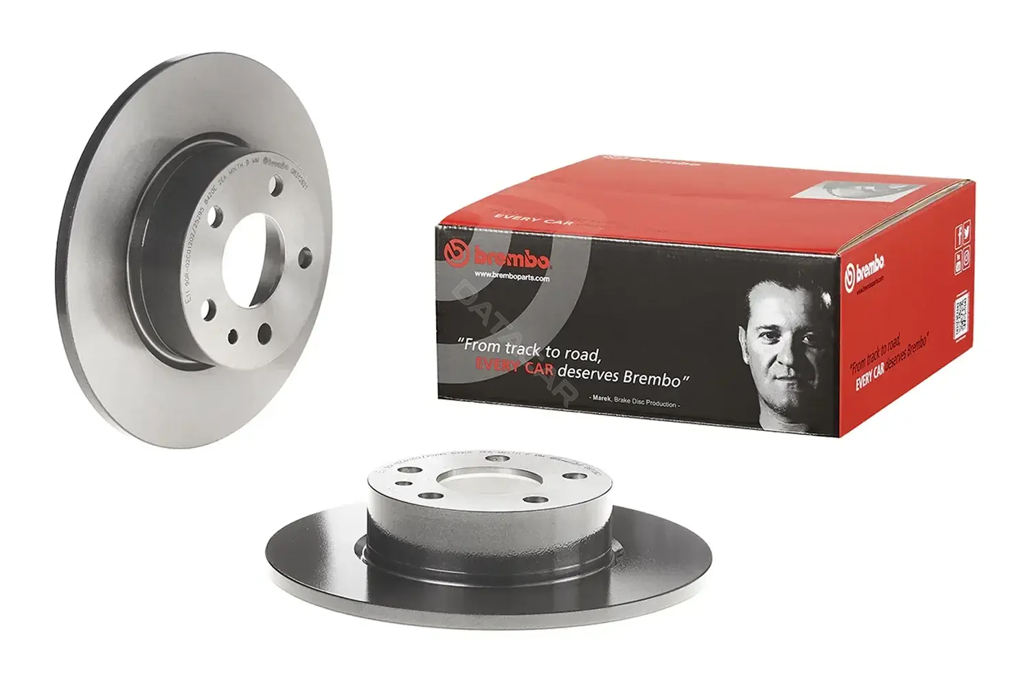 Тормозные диски BREMBO 08.3126.21