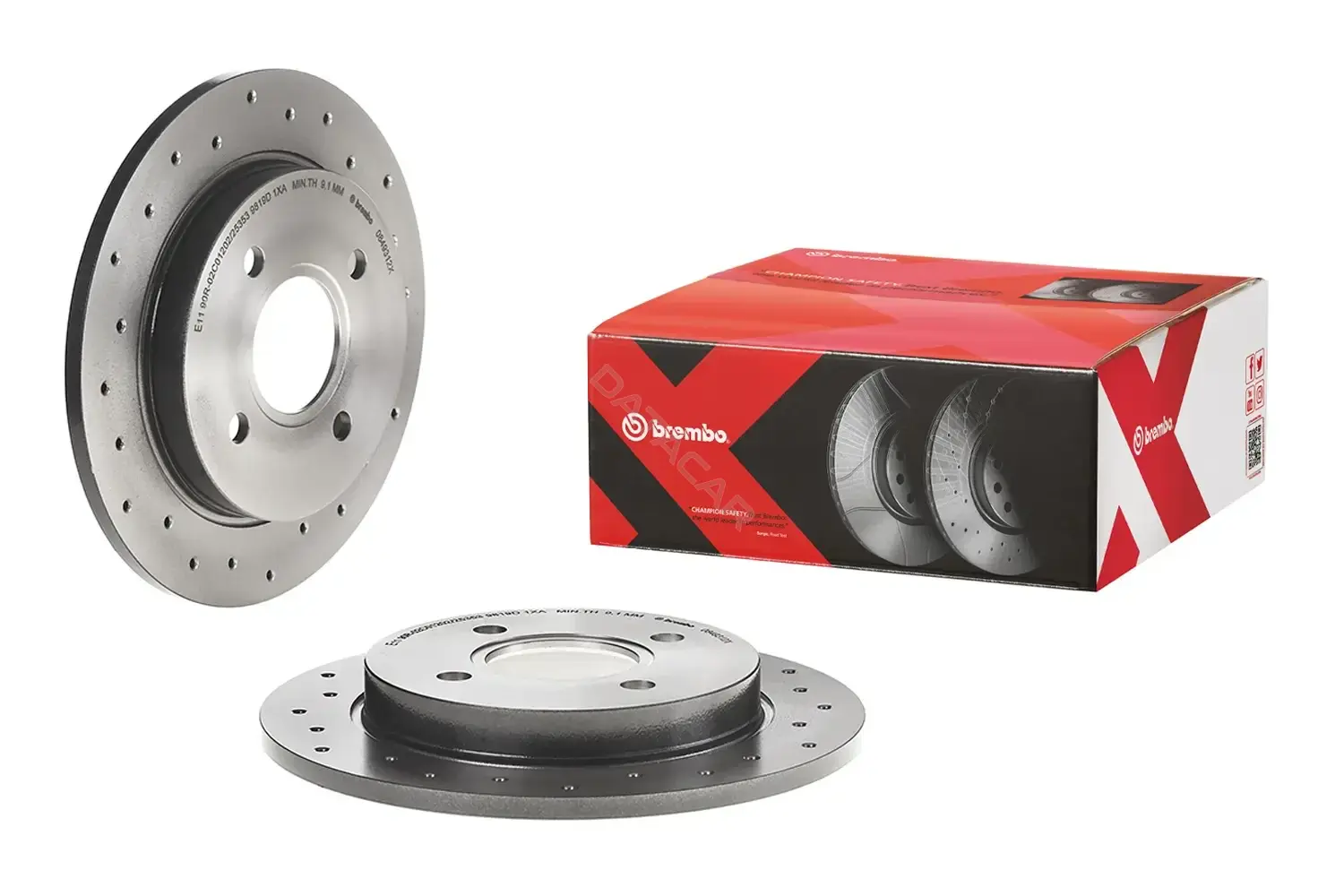 Тормозные диски BREMBO 08.4931.2X