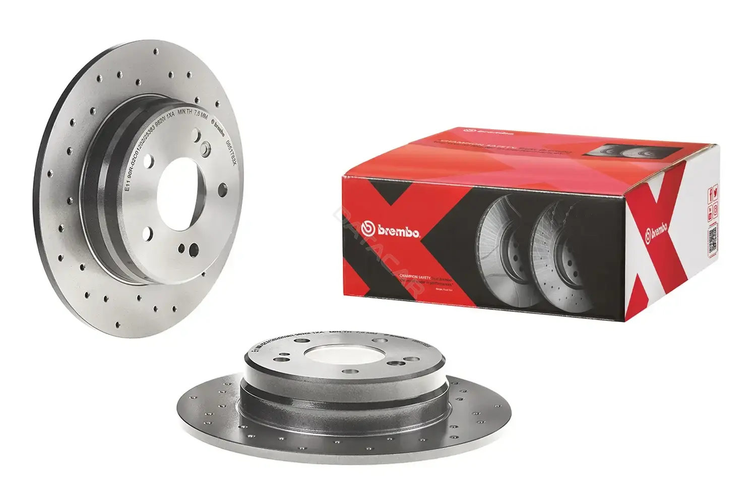 Тормозные диски BREMBO 08.5178.3X