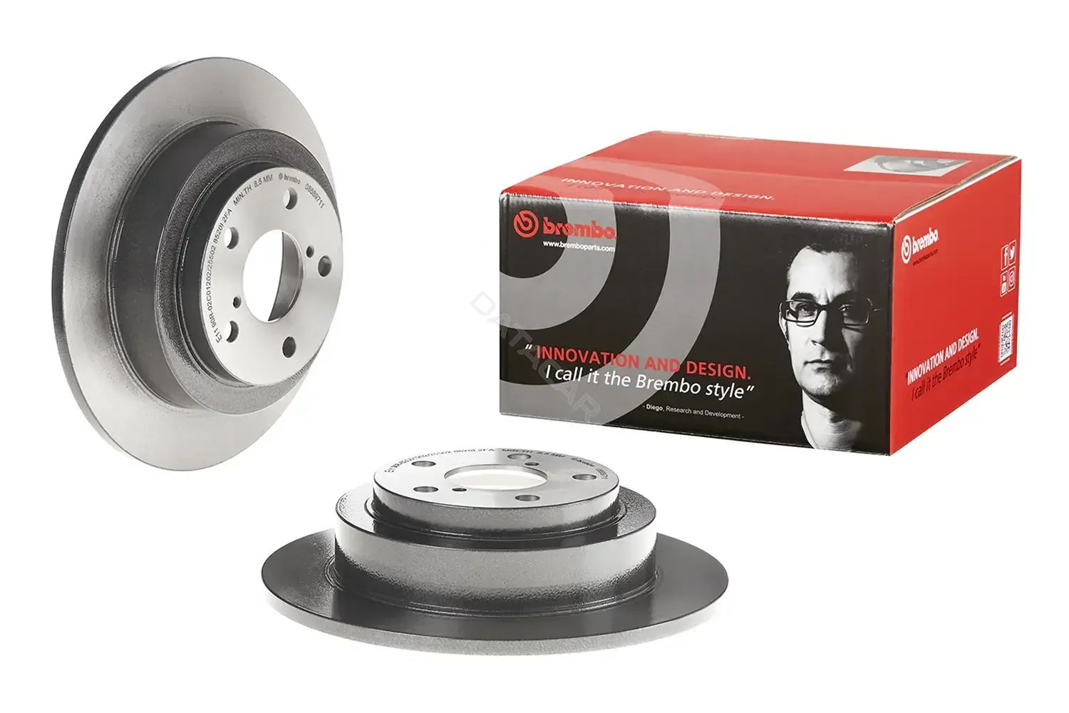 Тормозные диски BREMBO 08.6897.11