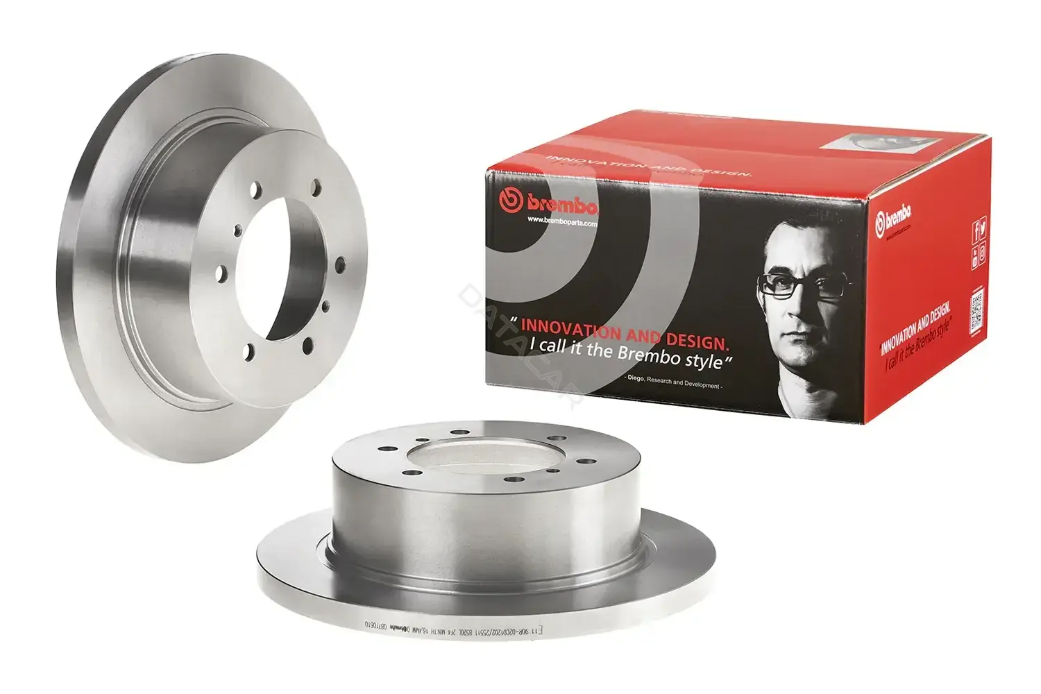 Тормозные диски BREMBO 08.7106.10