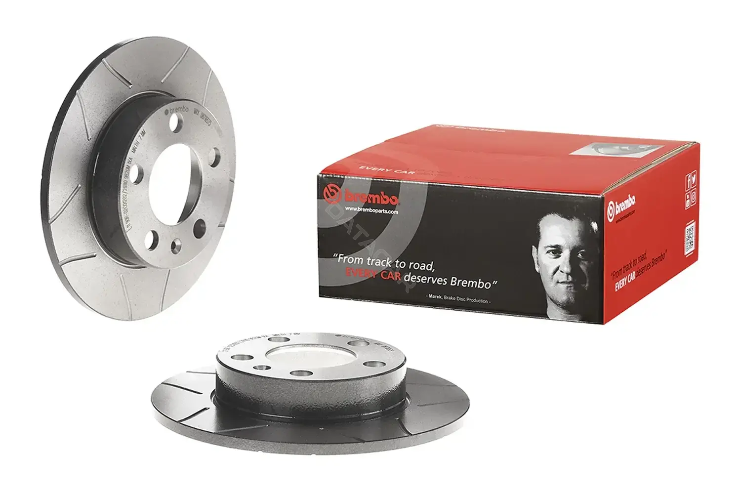 Тормозные диски BREMBO 08.7165.75