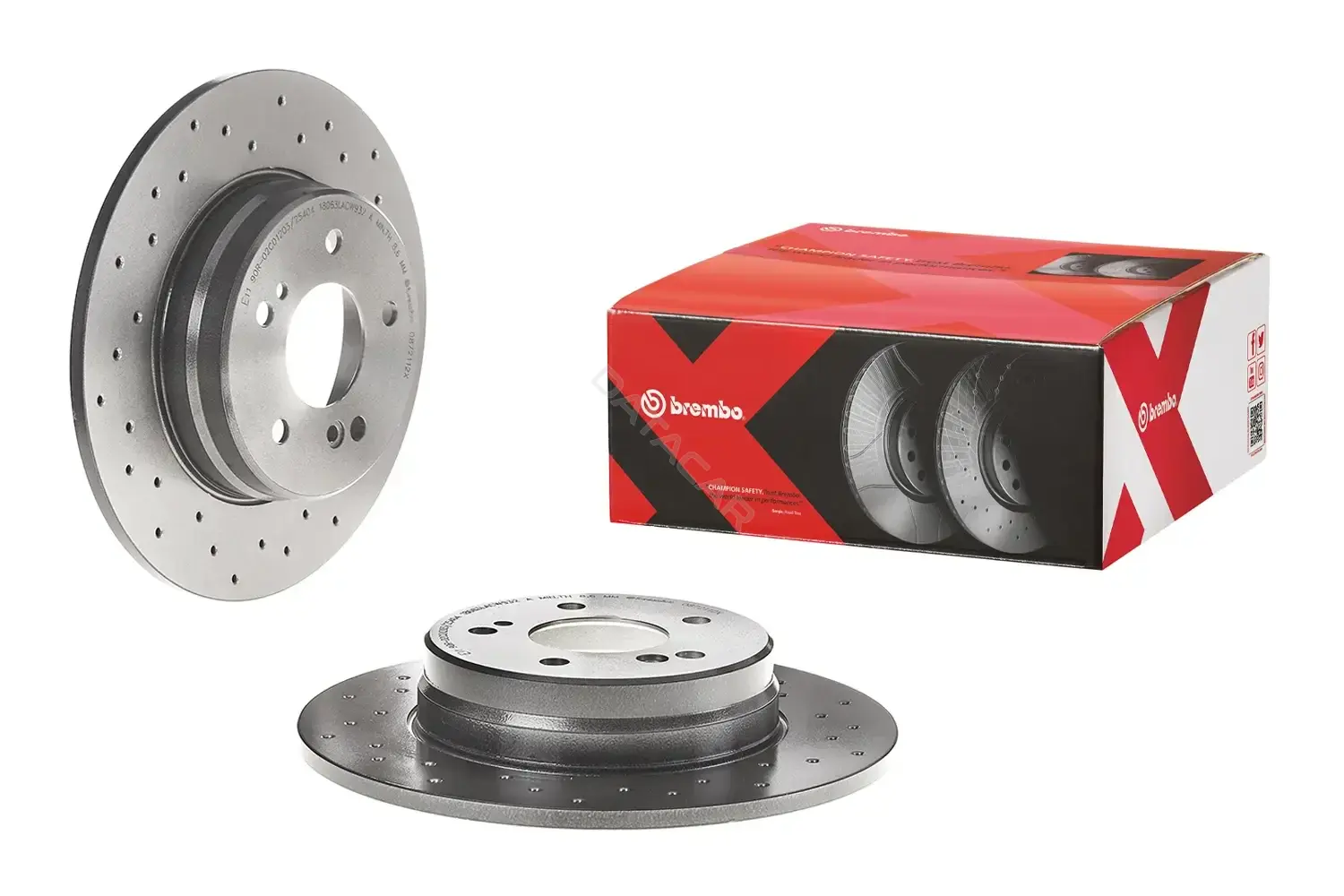 Тормозные диски BREMBO 08.7211.2X