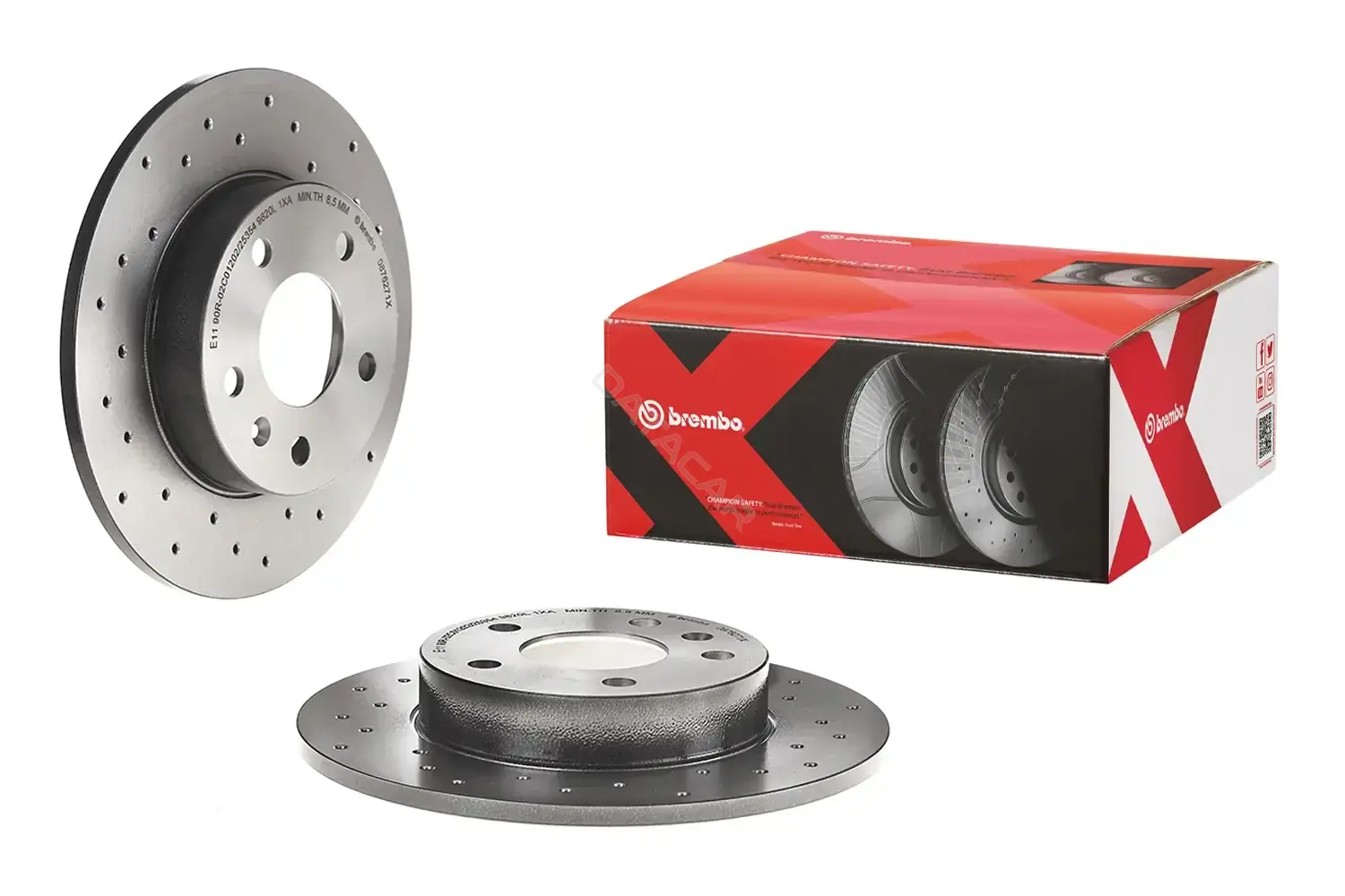 Тормозные диски BREMBO 08.7627.1X