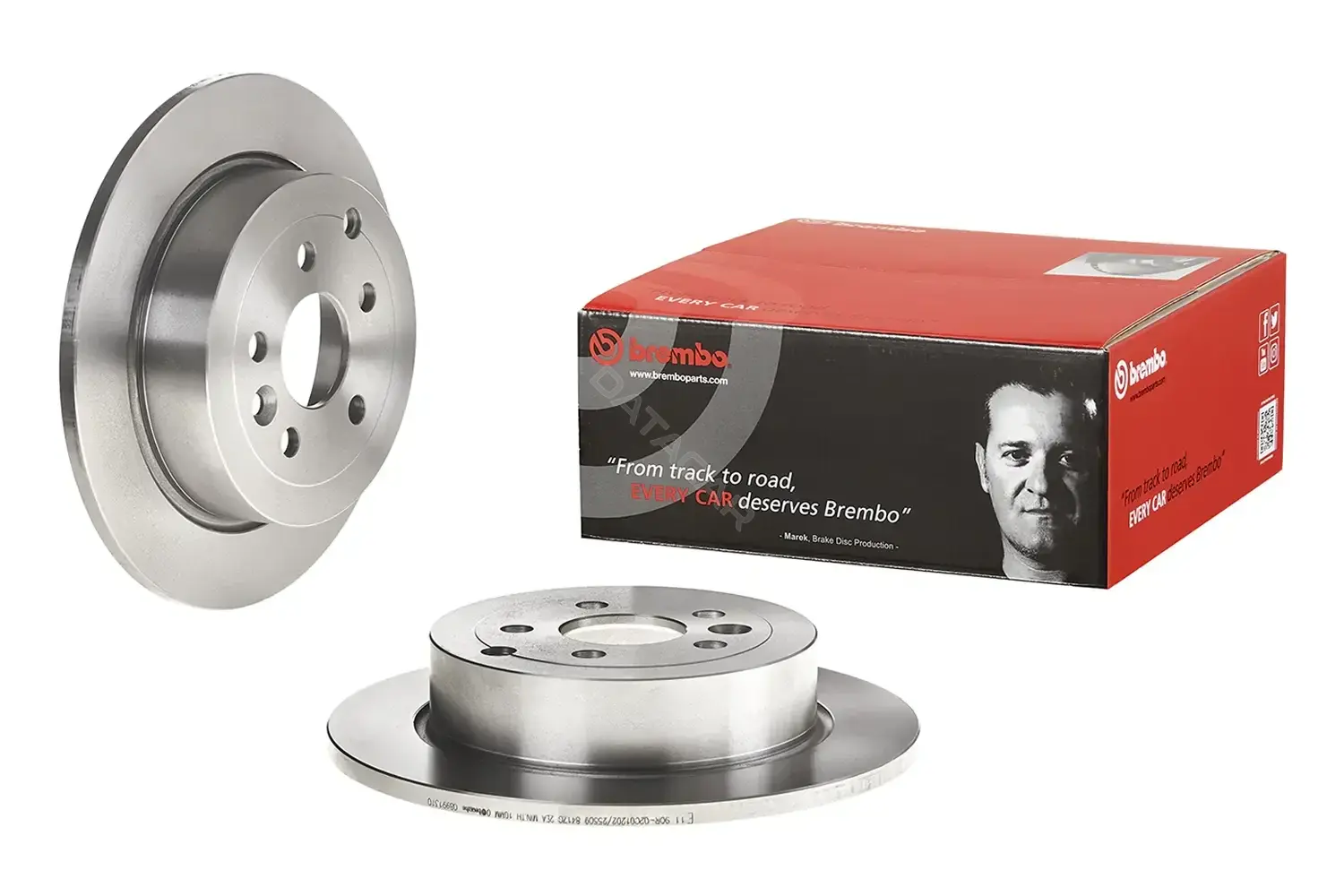Тормозные диски BREMBO 08.9913.10