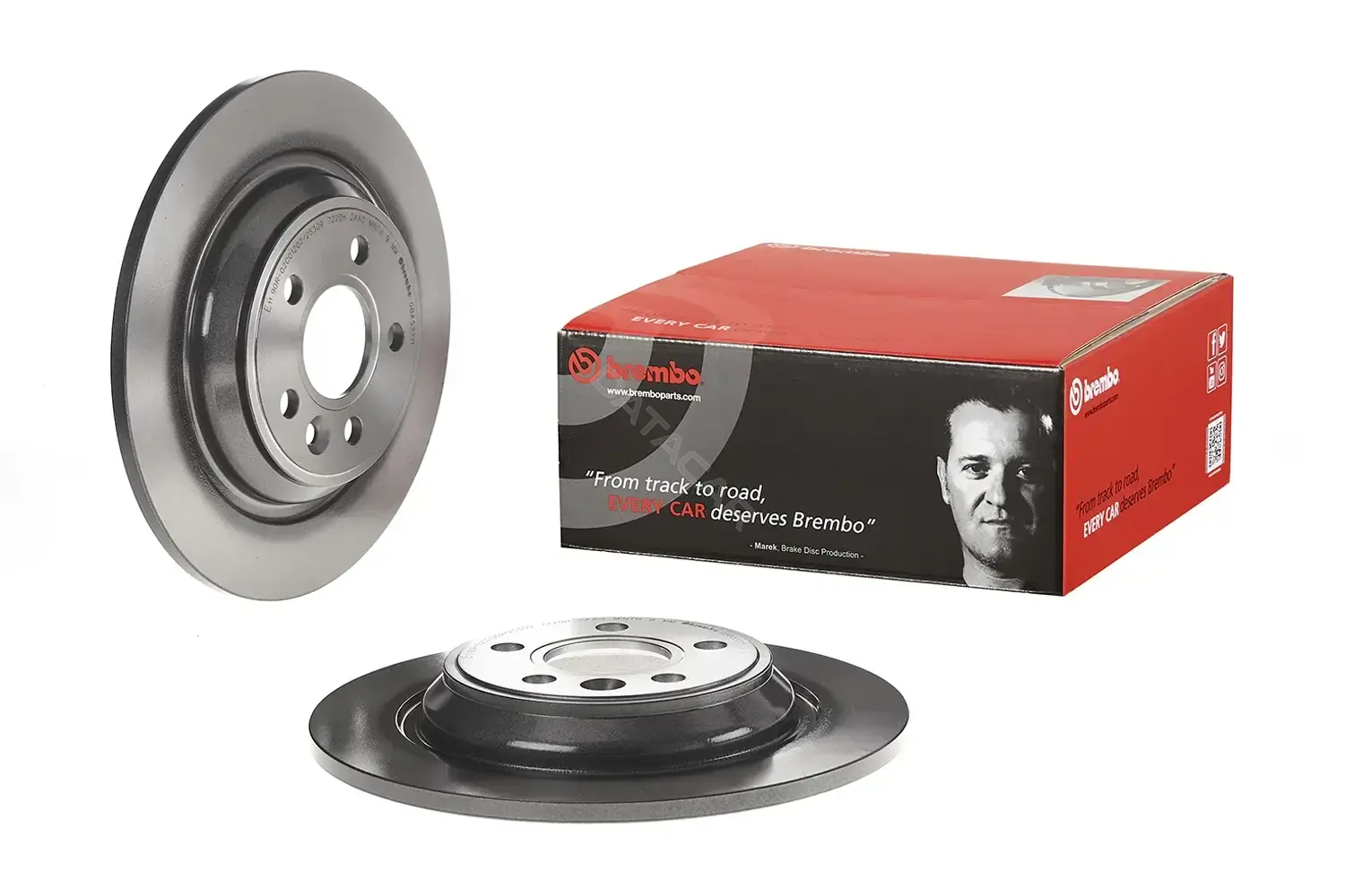 Тормозные диски BREMBO 08.A537.11