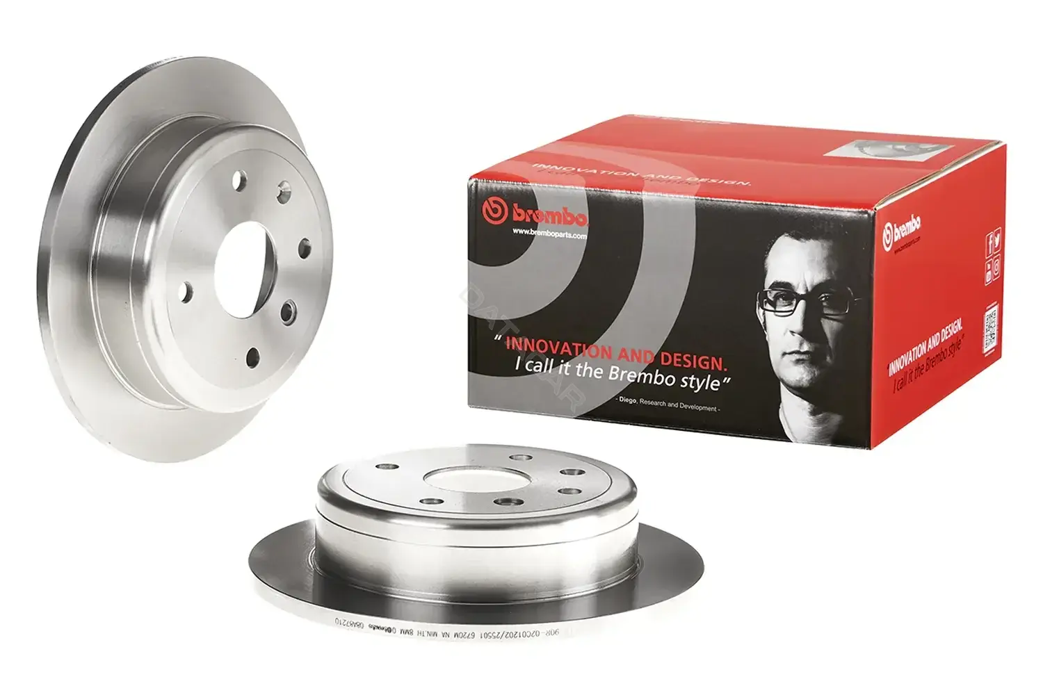 Тормозные диски BREMBO 08.A872.10