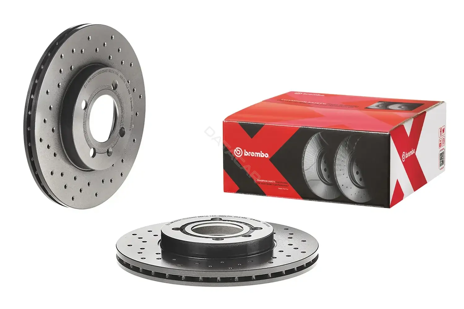 Тормозные диски BREMBO 09.5166.1X