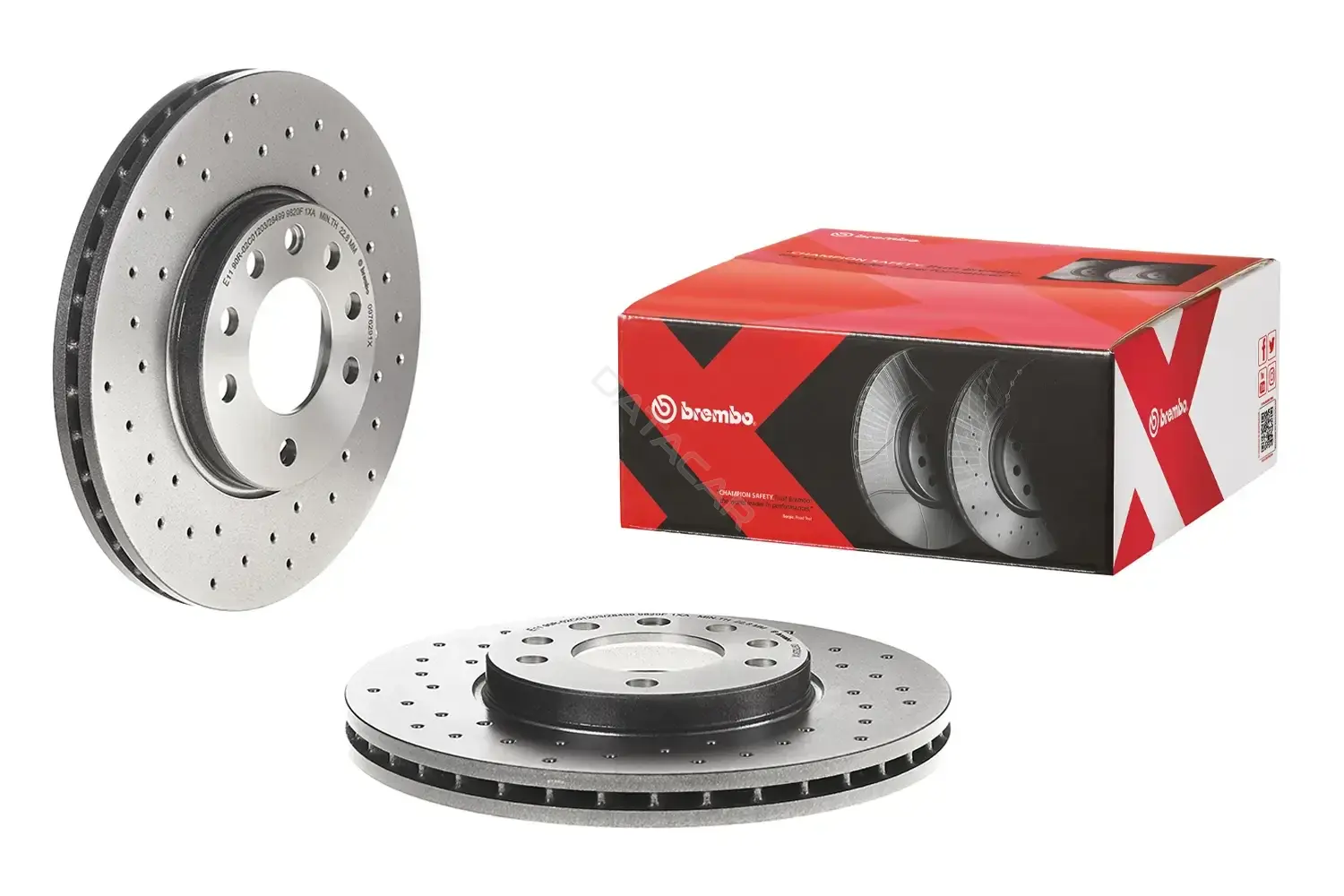 Тормозные диски BREMBO 09.7629.1X