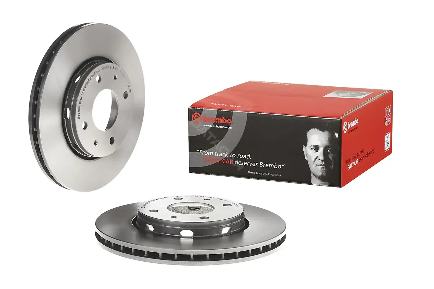Тормозные диски BREMBO 09.7720.11