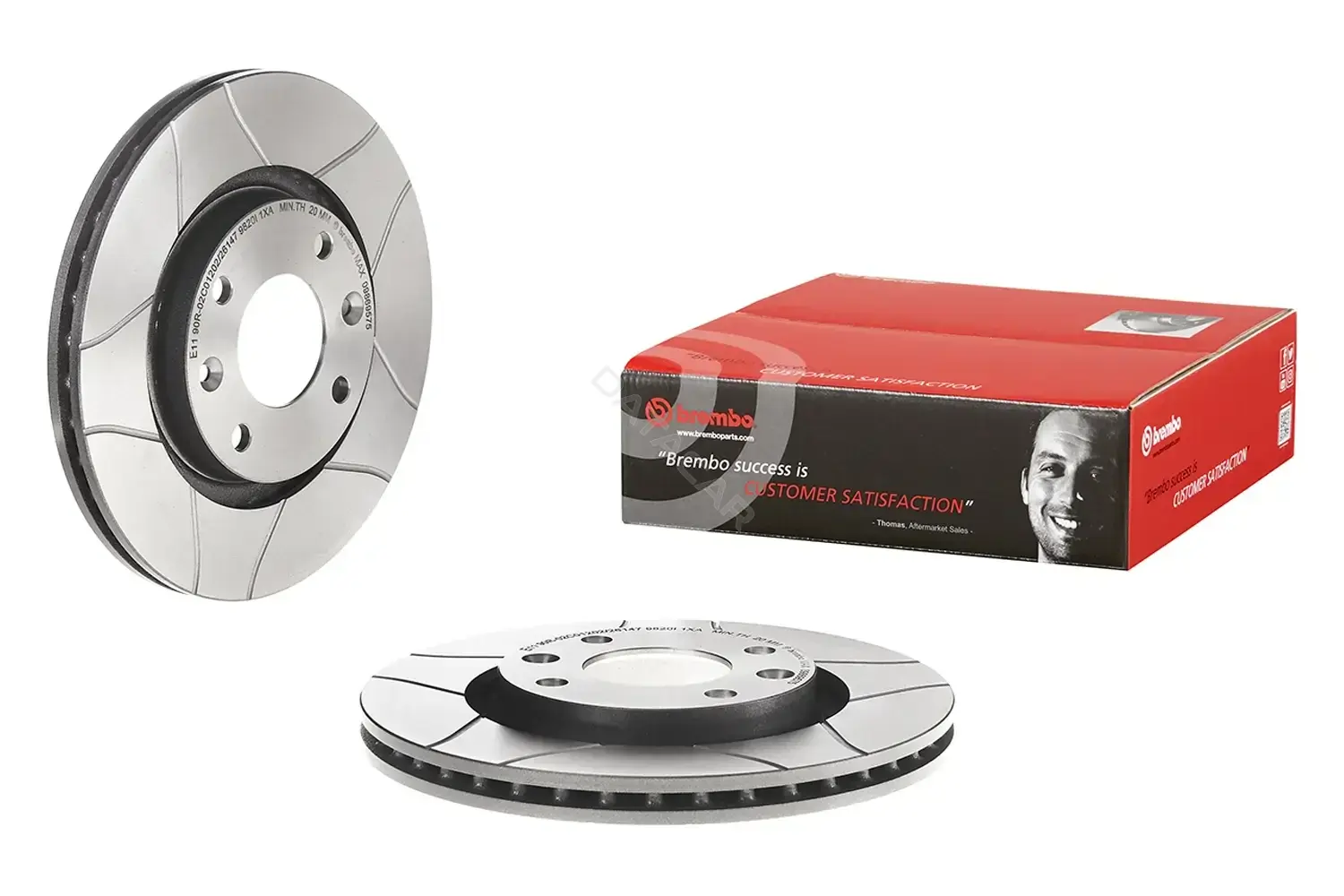 Тормозные диски BREMBO 09.8695.75